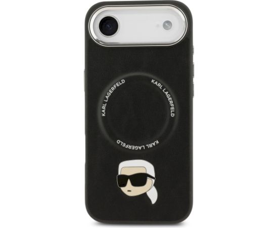Karl Lagerfeld Karl Pin MagSafe Case Aizsargapvalks priekš iPhone Air / melns Neoriģinālie Maciņi