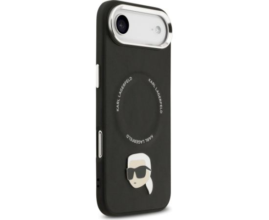 Karl Lagerfeld Karl Pin MagSafe Case Aizsargapvalks priekš iPhone Air / melns Neoriģinālie Maciņi