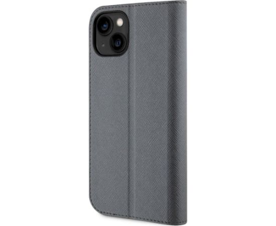 Karl Lagerfeld KLBKP14SSANKCPG Planšetdatoru maciņš priekš iPhone 14/15/13 6.1" / sudraba Neoriģinālie Maciņi