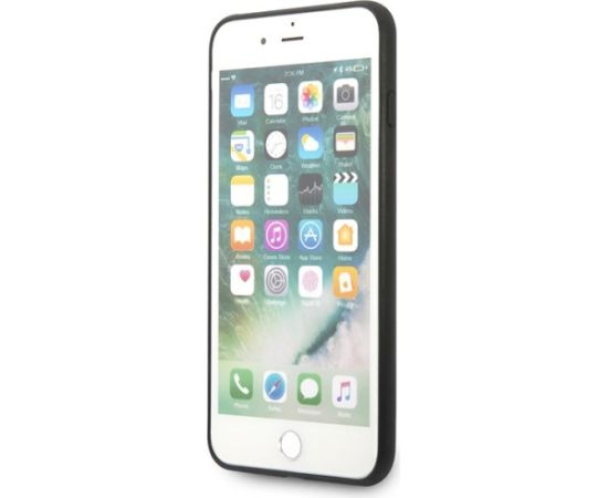 Karl Lagerfeld KLHCI8LSAKICKCBK Saffiano Karl&Choupette Aizsargapvalks priekš iPhone 7 Plus/8 Plus / melns Neoriģinālie Maciņi