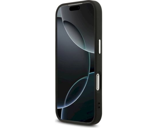 Karl Lagerfeld Karl Pin MagSafe Case Aizsargapvalks priekš iPhone 17 Pro / melns Neoriģinālie Maciņi