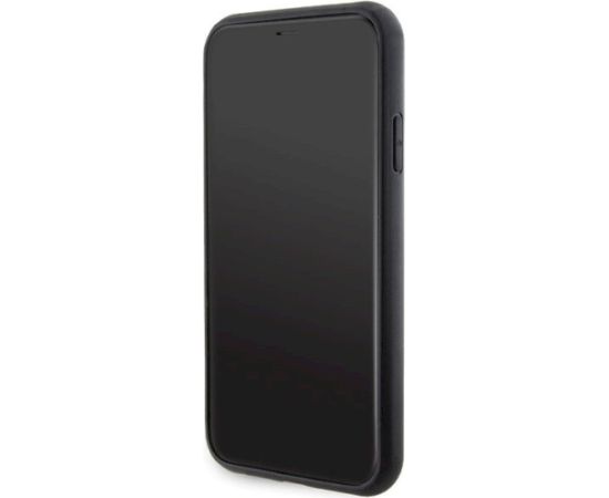 Karl Lagerfeld KLHCN61GSACHPK Gripstand Saffiano Choupette Aizsargapvalks priekš iPhone 11/Xr 6.1" / melns Neoriģinālie Maciņi