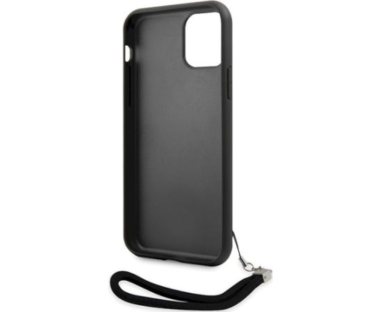 Karl Lagerfeld KLHCN61PSQRKS hardcase Sequins Cord Aizsargapvalks priekš iPhone 11/Xr 6,1" / sudraba Neoriģinālie Maciņi