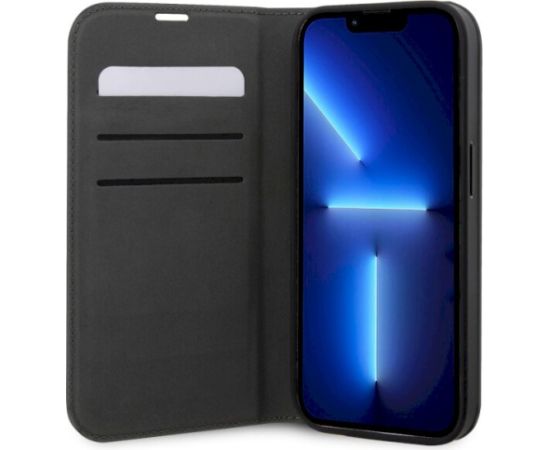 Karl Lagerfeld KLBKP14LSANKCPG Planšetdatoru maciņš priekš iPhone 14 Pro 6.1" / sudrabains Neoriģinālie Maciņi