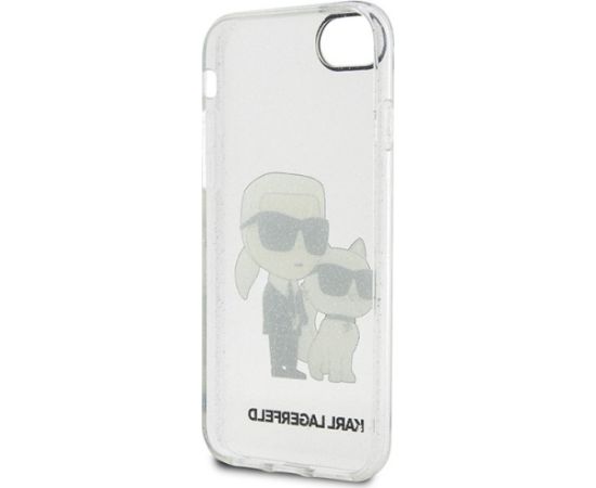 Karl Lagerfeld KLHCI8HNKCTGT Aizsargapvalks priekš iPhone 7/8/SE 2020 / SE 2022 / caurspīdīgs Neoriģinālie Maciņi