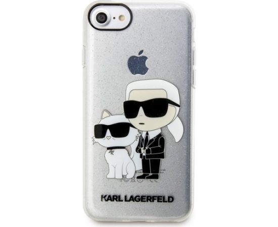 Karl Lagerfeld KLHCI8HNKCTGT Aizsargapvalks priekš iPhone 7/8/SE 2020 / SE 2022 / caurspīdīgs Neoriģinālie Maciņi