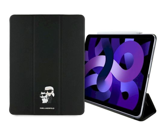 Karl Lagerfeld KLFC13RM24SAKCK Book Cover Чехол для планшета iPad Air 13" 2024 Saffiano Magnetic Karl & Choupette / чёрный Сумки, чехлы для планшетников
