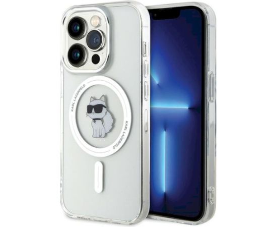 Karl Lagerfeld KLHMP13LHFCCNOT hardcase IML Choupet Aizsargapvalks priekš iPhone 13 Pro / 13 6.1" / caurspīdīgs Neoriģinālie Maciņi