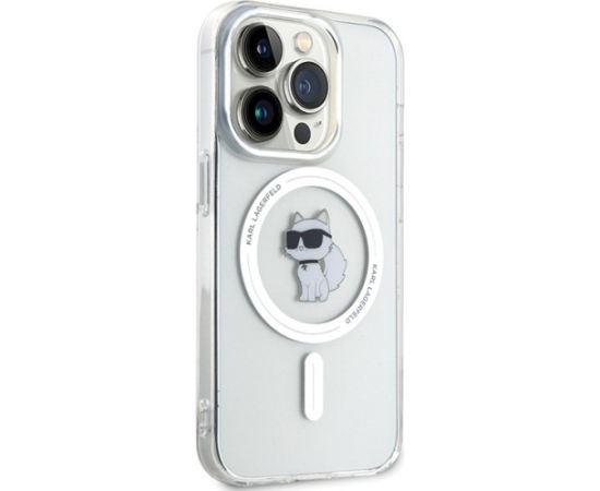 Karl Lagerfeld KLHMP13LHFCCNOT hardcase IML Choupet Aizsargapvalks priekš iPhone 13 Pro / 13 6.1" / caurspīdīgs Neoriģinālie Maciņi