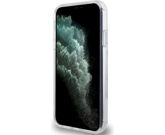 Karl Lagerfeld KLHMN61HMRSKCH hardcase Ring Stand Karl&Choupette Mag Aizsargapvalks priekš iPhone 11/Xr 6.1" / balts Neoriģinālie Maciņi