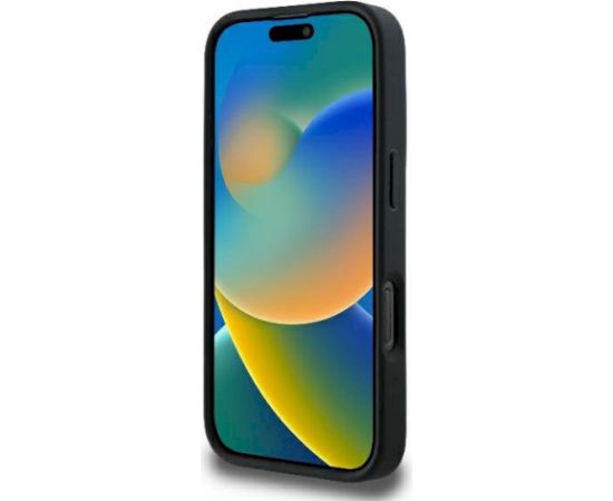 Karl Lagerfeld KLHCP16LPQDSMGK Quilted Signature Aizsargapvalks priekš iPhone 16 Pro 6.3" / melns Neoriģinālie Maciņi