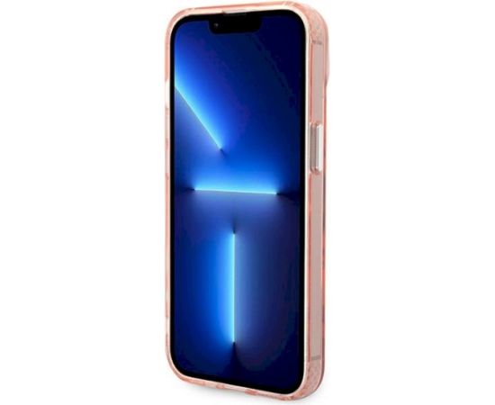 Karl Lagerfeld KLHMP14MHKCP Karl & Choupette Alumi Aizsargapvalks priekš iPhone 14 Plus / 15 Plus 6,7" / rozā Neoriģinālie Maciņi