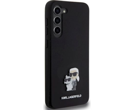 Karl Lagerfeld KLHCS23MSMHKCNPK Aizsargapvalks priekš Samsung Galaxy S23+ / melns Neoriģinālie Maciņi