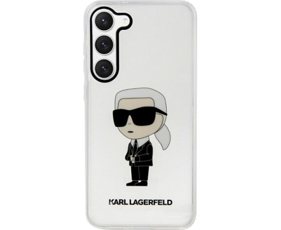 Karl Lagerfeld KLHCS23SHNIKTCT S23 S911 Ikonik Aizsargapvalks / caurspīdīgs Neoriģinālie Maciņi