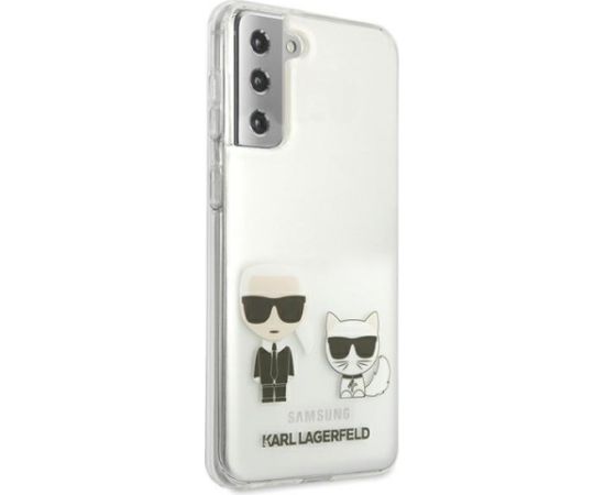 Karl Lagerfeld KLHCS21MCKTR Hardcase Aizsargapvalks priekš Samsung Galaxy S21+ G996 / caurspīdīgs Neoriģinālie Maciņi