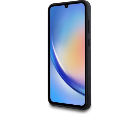 Karl Lagerfeld KLHCSA35SAKCNPK A35 A356 Hardcase Saffiano Karl&Choupette Pin Aizsargapvalks priekš A35 A356 / melns Neoriģinālie Maciņi