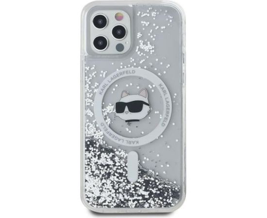 Karl Lagerfeld KLHMP12MLGCHSGH Aizsargapvalks priekš iPhone 12/12 Pro 6.1" / caurspīdīgs Neoriģinālie Maciņi