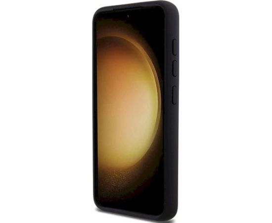 Karl Lagerfeld KLHCS24SSMHKCNPK Aizsargapvalks priekš Samsung Galaxy S24 / melns Neoriģinālie Maciņi