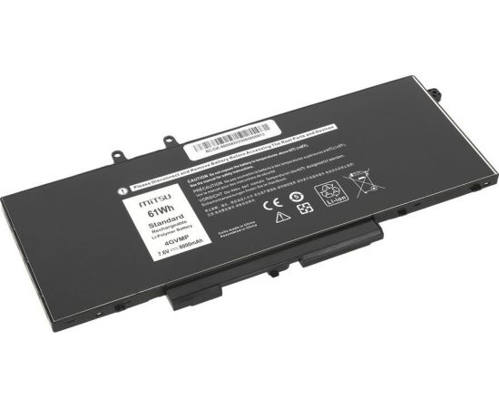 Akumulators 4GVMP Dell Latitude 5400 5500 5510 Portatīvo datoru baterijas