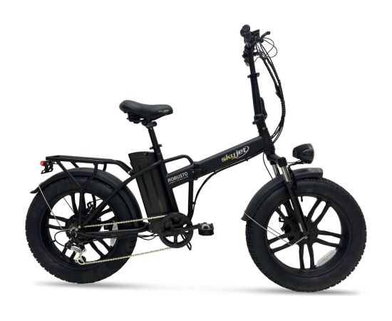 Saliekamais elektriskais velosipēds Skyjet Robusto Black Электрические велосипеды