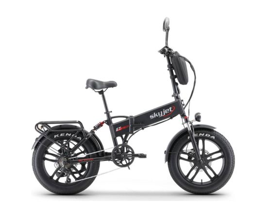 Saliekamais elektriskais velosipēds Skyjet GTIII PRO Black Электрические велосипеды