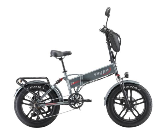 Saliekamais elektriskais velosipēds Skyjet GTIII PRO Grey Электрические велосипеды