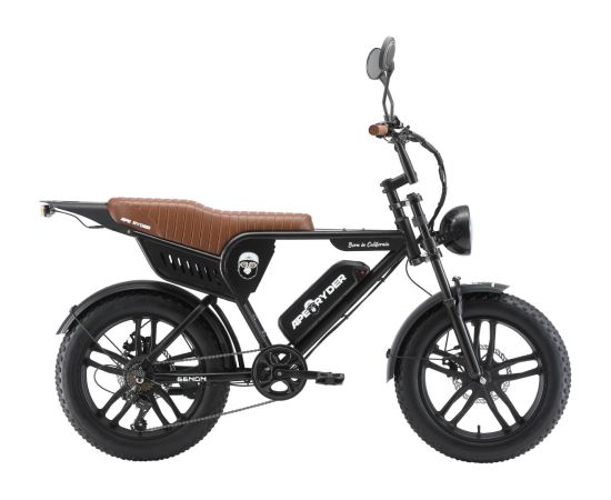 Elektriskais velosipēds APE RYDER Genon Ultra Black Электрические велосипеды
