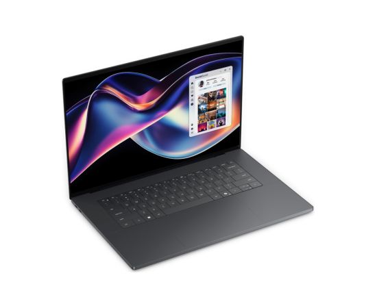 Dell XPS 16 DA16260 Graphite 16 " Touchscreen 3.2K Intel Core Ultra X7 358H 32 GB LPDDR5x Solid-state drive capacity 1000 GB Intel Arc Graphics Windows 11 Pro Keyboard language English Keyboard backlit Warranty 36 month(s) Battery warranty 12 month(s) Portatīvie datori