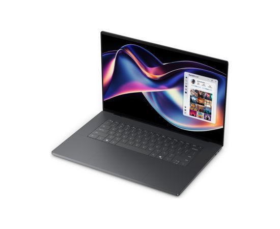 Dell XPS 16 DA16260 Graphite 16 " Touchscreen 3.2K Intel Core Ultra X7 358H 32 GB LPDDR5x Solid-state drive capacity 1000 GB Intel Arc Graphics Windows 11 Pro Keyboard language English Keyboard backlit Warranty 36 month(s) Battery warranty 12 month(s) Portatīvie datori