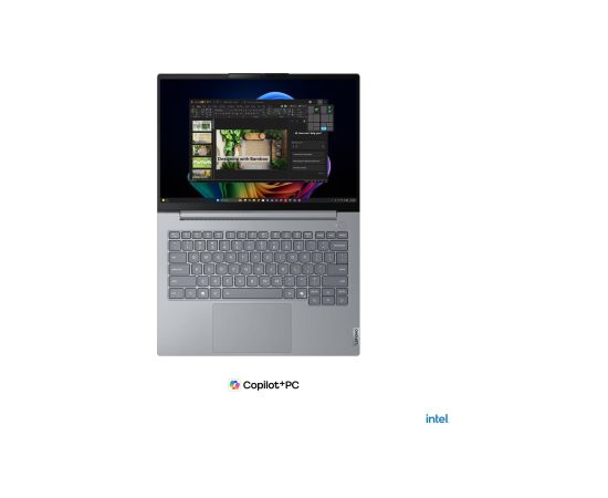 Lenovo ThinkBook 14 G9 IPL Intel Arctic Grey 14 " IPS WUXGA 1920 x 1200 pixels Anti-glare Intel Core Ultra 5 325 16 GB SODIMM DDR5 Solid-state drive capacity 512 GB Intel Graphics Windows 11 Pro 802.11be Bluetooth version 5.4 Keyboard language Nordic Keyb Ноутбуки