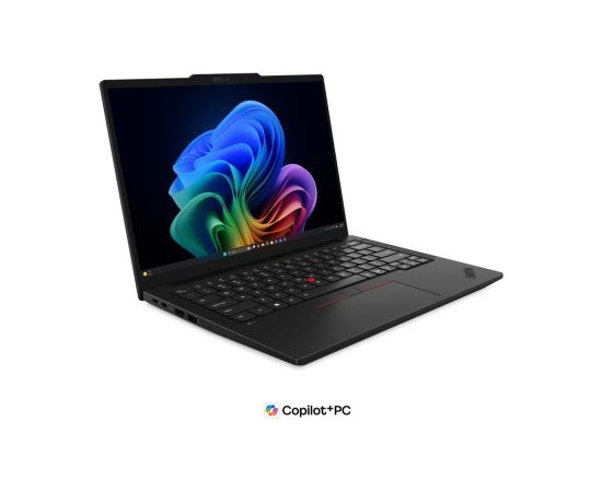 Lenovo ThinkPad T14 G7 Intel Black 14 " IPS WUXGA 1920 x 1200 pixels Anti-glare Intel Core Ultra 7 355 32 GB LPCAMM2 LPDDR5X Solid-state drive capacity 512 GB Intel Graphics Windows 11 Pro 802.11be Bluetooth version 5.4 5G upgradable Keyboard language Eng Portatīvie datori