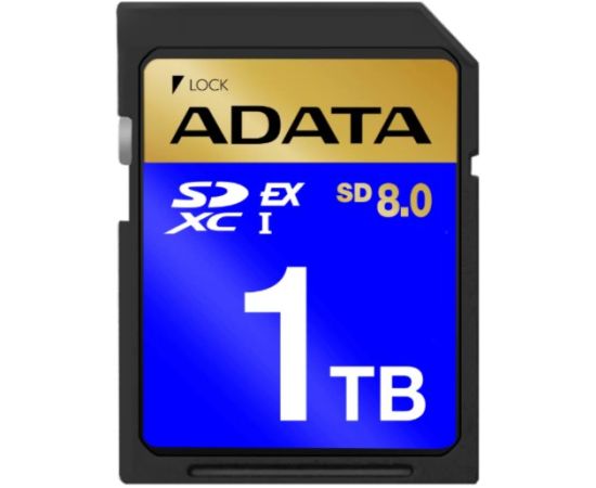 ADATA Technology 1TB SDXC SD8.0 EXPRESS Memory Card Atmiņas kartes micro SD SDHC