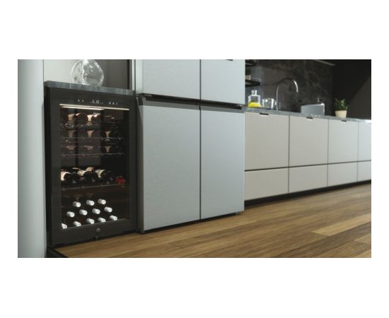 Haier Wine Bank 50 Serie 3 HWS49GAE Compressor wine cooler Freestanding Black 49 bottle(s) Jaunumi Sadz. tehnika