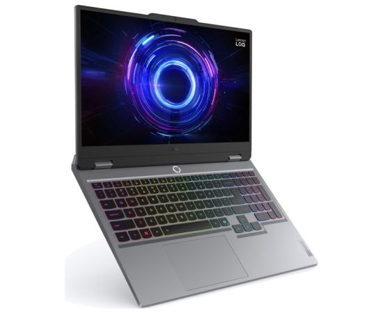 Lenovo LOQ 15IRX10 i5-13450HX 15.6" FHD IPS 300nits AG 144Hz 16GB DDR5 4800 SSD512 GeForce RTX 5060 8GB 60Wh NoOS Luna Grey + Mysz Lenovo Legion M300s RGB Gaming Mouse Glacier White Portatīvie datori