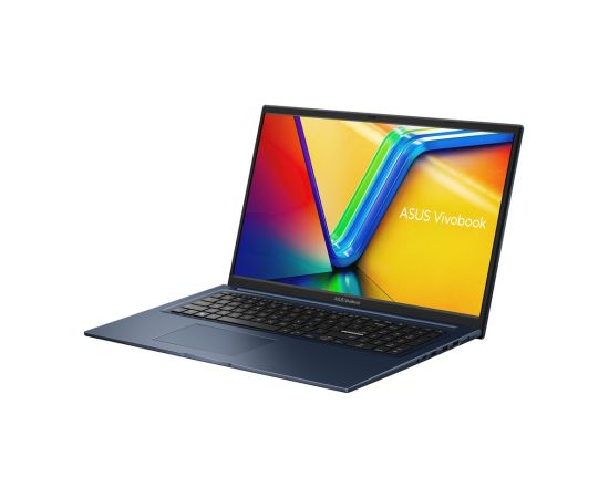 ASUS Vivobook 17 X1704VA-AU1066 Core 5 120U 17.3"FHD IPS-level Panel 60Hz 250nits AG 16GB DDR5 SSD512 Intel Graphics Cam720p 50WHrs NoOS Quiet Blue Portatīvie datori