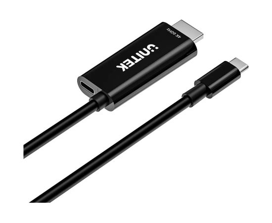 UNITEK V1439ABK01 USB graphics adapter 3840 x 2160 pixels Black  Кабель HDMI