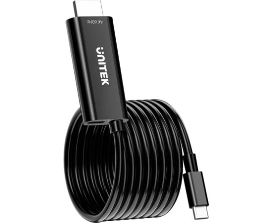 UNITEK V1439ABK01 USB graphics adapter 3840 x 2160 pixels Black  Кабель HDMI