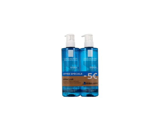 La Roche-posay Effaclar Purifying Foaming Gel Duo Set - Sada čisticích pěnových gelů bez mýdla 400ml Духи и косметика
