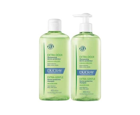 Ducray Extra-Gentle Dermo-Protective Shampoo Duopack - Dvojbalení šamponu 800ml Духи и косметика