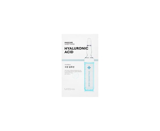 Missha Mascure Hyaluronic Acid Sheet Mask - Hydratační pleťová maska 27ml Духи и косметика