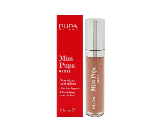 Miss Pupa Gloss (Ultra Shine Gloss Instant Volume Efect) 5 ml 101 Pearly Clear 0ml Smaržas - NESAKĀRTOTS