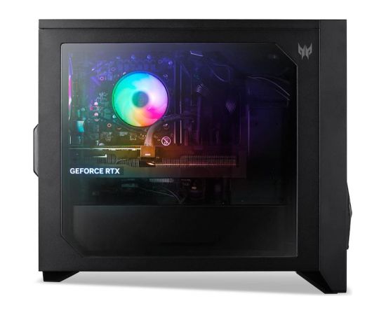 PC ACER Desktop Intel Core Ultra 7 265F 32 GB DDR5-SDRAM NVIDIA GeForce RTX 5060 On board graphics Not available Wi-Fi Yes Bluetooth Yes Windows 11 Home DG.E4TEX.00K Персональные компьютеры