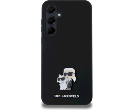 Karl Lagerfeld KLHCSA35SMHKCNPK Hardcase Aizsargapvalks priekš Samsung Galaxy A35 / melns Neoriģinālie Maciņi