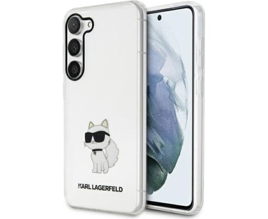 Karl Lagerfeld KLHCS23SHNCHTCT S23 S911 Ikonik Choupette Aizsargapvalks priekš Neoriģinālie Maciņi