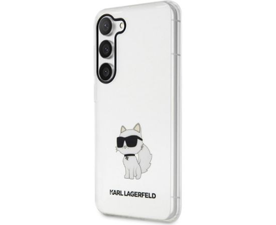 Karl Lagerfeld KLHCS23SHNCHTCT S23 S911 Ikonik Choupette Aizsargapvalks priekš Neoriģinālie Maciņi