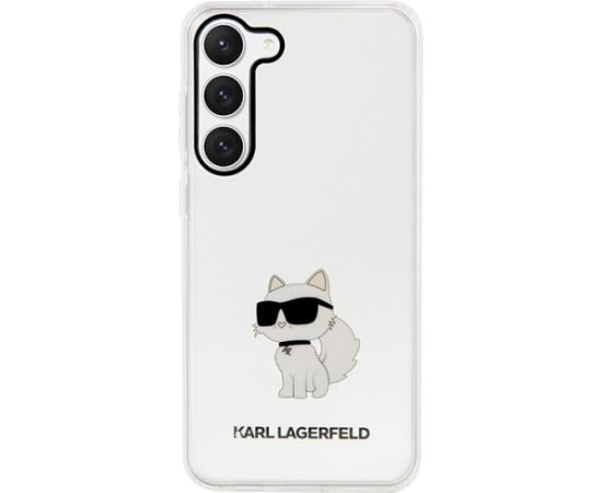 Karl Lagerfeld KLHCS23SHNCHTCT S23 S911 Ikonik Choupette Aizsargapvalks priekš Neoriģinālie Maciņi