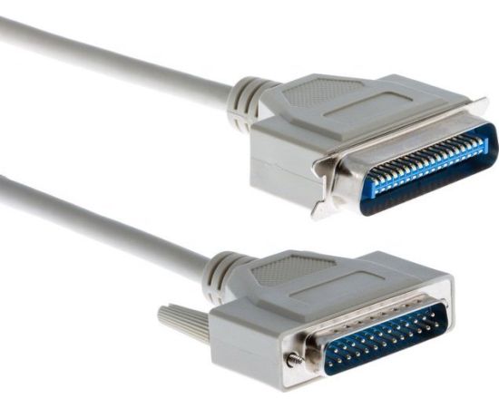 Printera vads  PREMIUMCORD 7m (DB25M - Centronics 36pin M, Bi-tronics) Сетевые кабели, провода