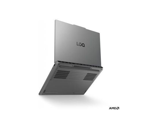 LENOVO LOQ RYZEN 7 250/15.6" FHD (1920X1080) IPS 300NITS ANTI-GLARE, 100% SRGB, 144HZ, G-SYNC®/16GB/1TB SSD/RTX5070_8GB/W11H/ENG (ECLIPSE BLACK) Portatīvie datori