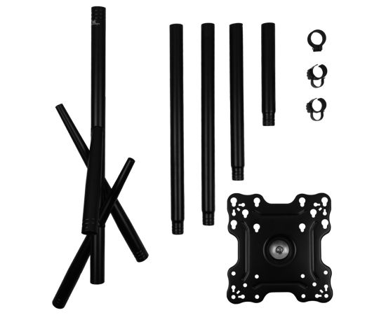 Maclean TV Floor Stand/Mount, 27–55", max. VESA 200x200, max. 60 kg, MC-181 B Крепления для телевизоров