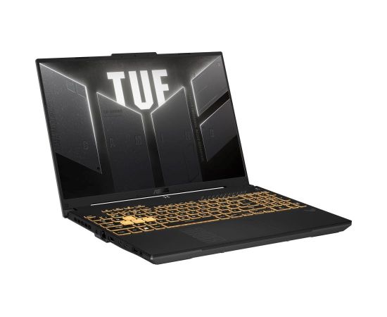 ASUS TUF Gaming F16 FX607VJB-RL143W Core 5 210H 16.0"FHD+ 144Hz IPS-level 300nits AG 16GB DDR5 5600 SSD512 GeForce RTX 3050 6GB Cam720P 56WHrs Win11 Aluminum Mecha Gray Portatīvie datori